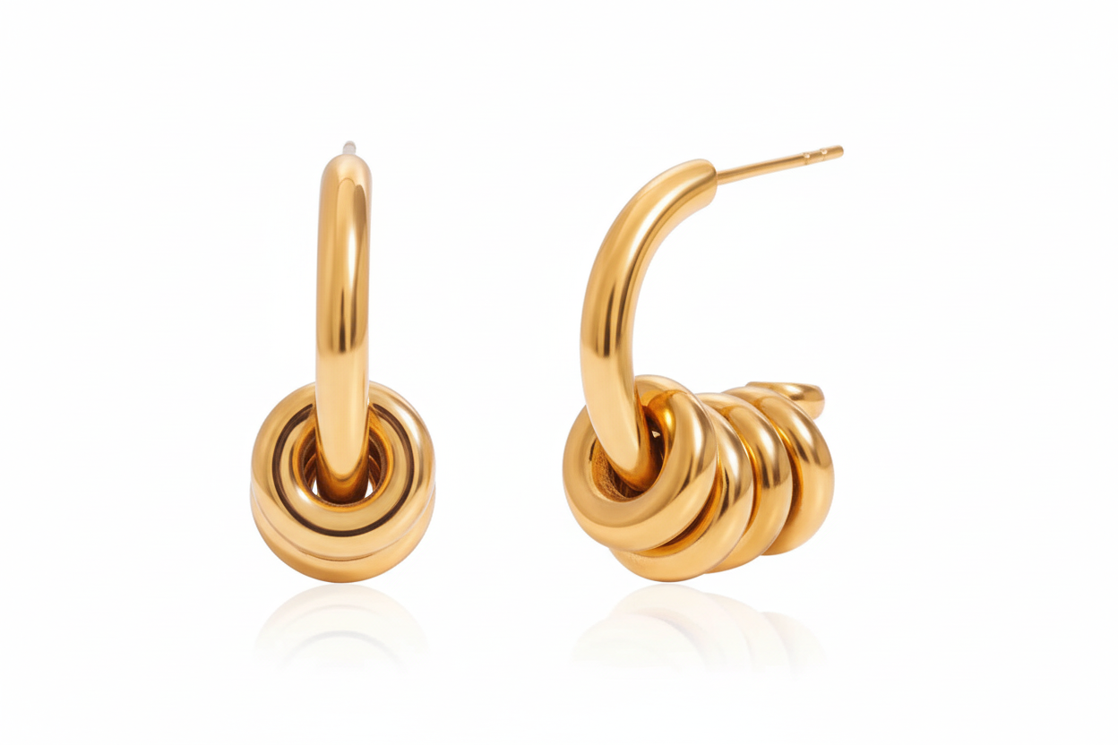 Hula Hoops - Gold