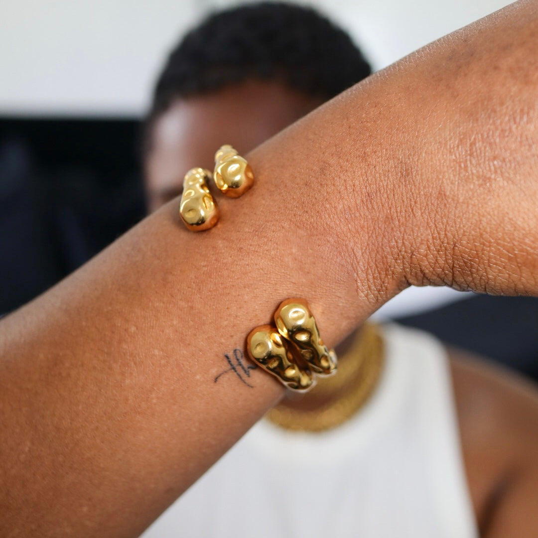 Hammered Cuff Bracelet