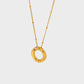 Bubble Initial Necklace