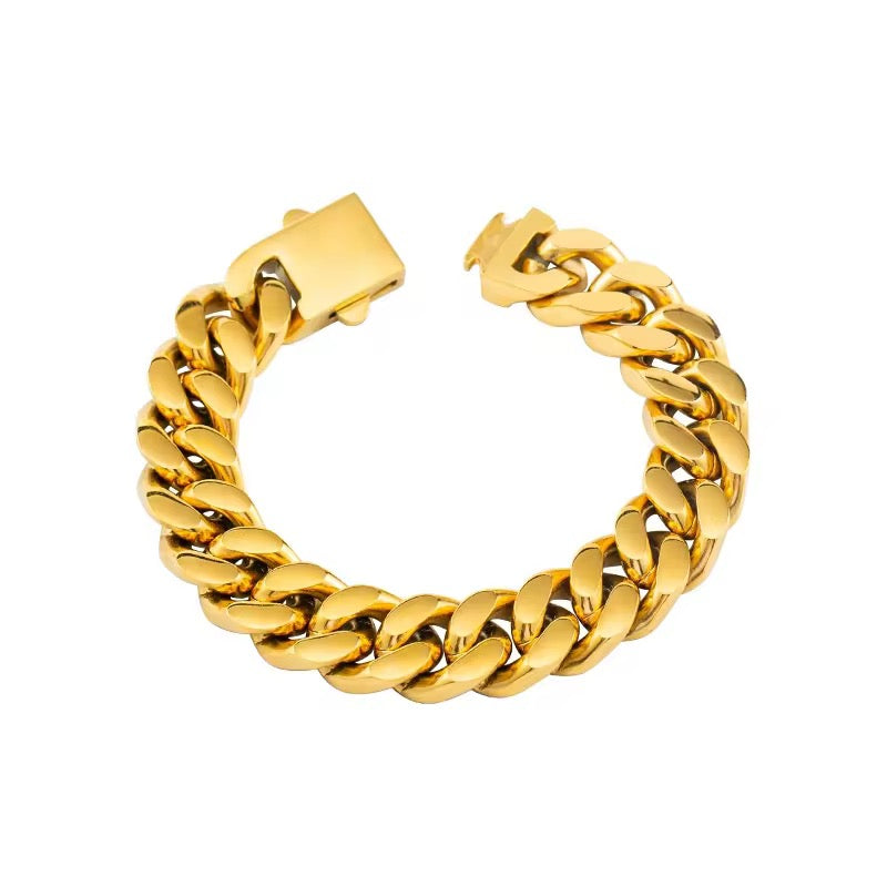 Chunky Cuban Bracelet