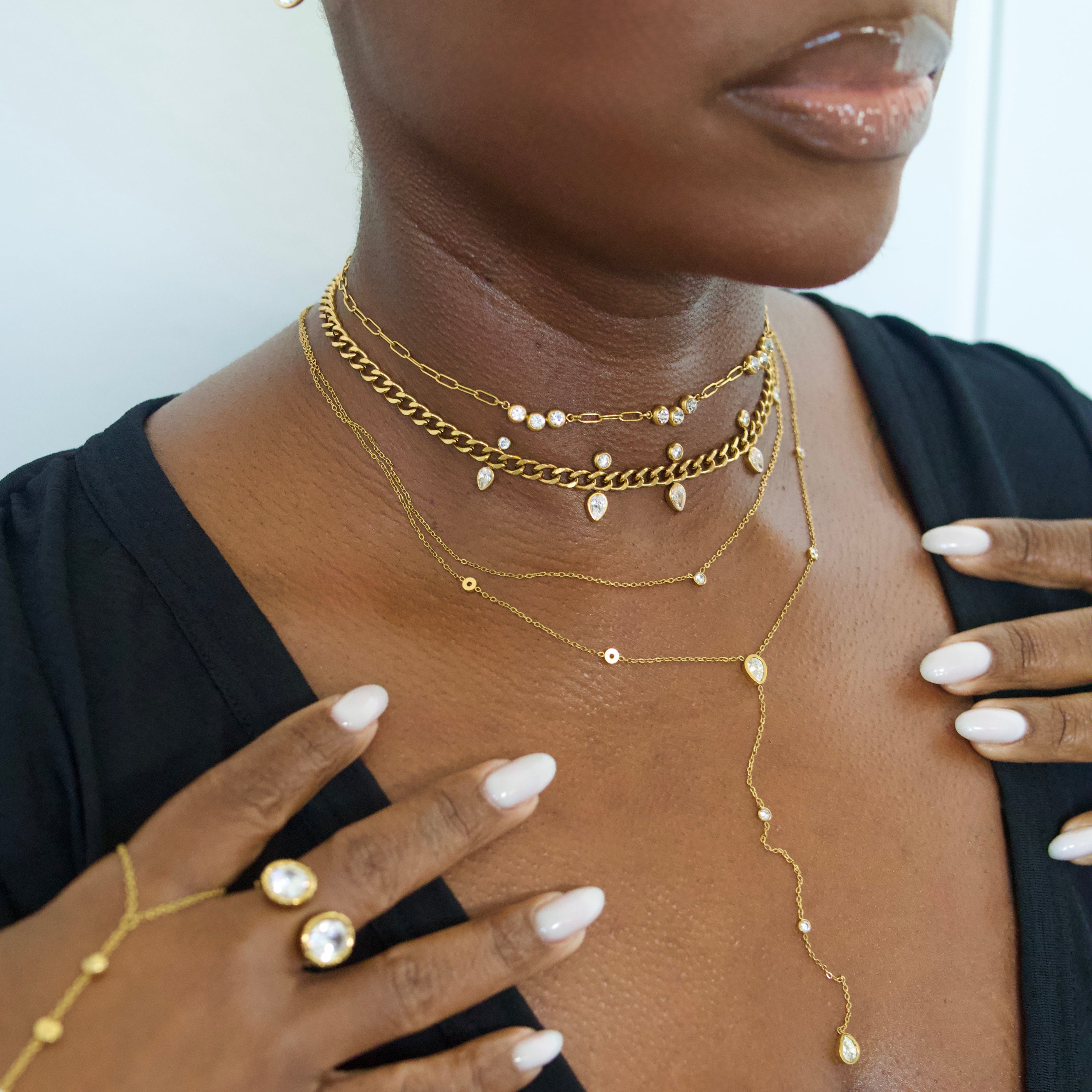 She’s Glam Necklace Stack