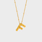 Bubble Initial Necklace