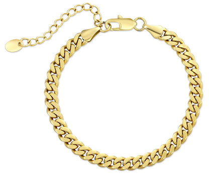 Lux Cuban Anklet