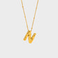 Bubble Initial Necklace