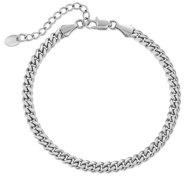 Lux Cuban Anklet