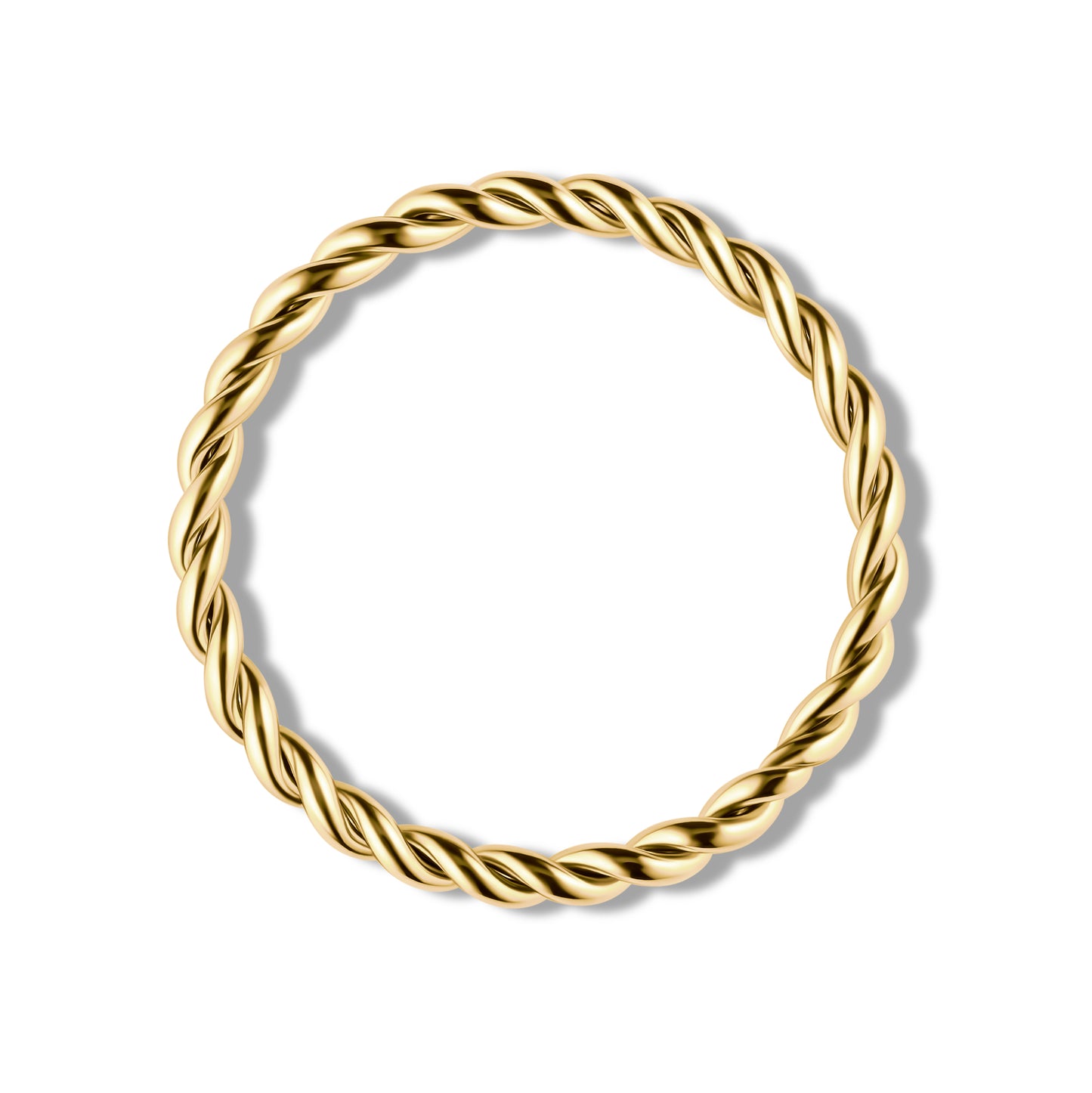 Two-Strand Twist Ring